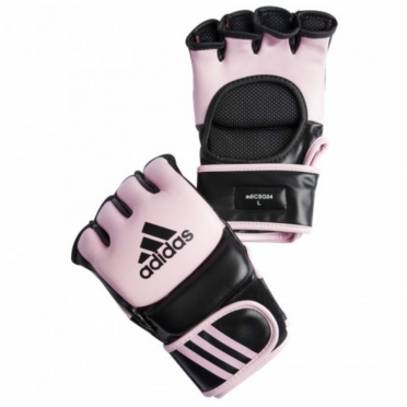 Adidas Ultimate MMA Handschoenen Zwart/Roze